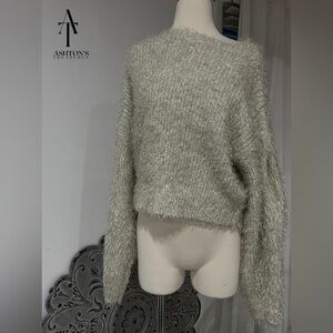 Free People Metallic Sweater Size S